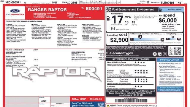 2026 Ford Ranger Raptor