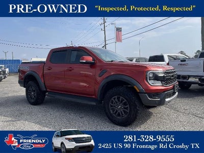 2024 Ford Ranger 4X4 Raptor 4DR Supercrew 5.0 FT. SB