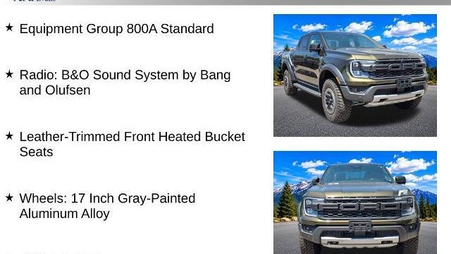 2026 Ford Ranger Raptor