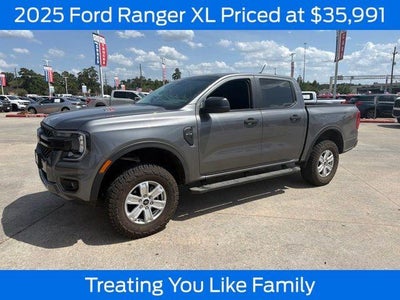 2025 Ford Ranger 4X4 XL 4DR Supercrew 5.0 FT. SB