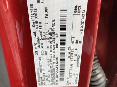 2020 Ford F-150 4X2 XL 4DR Supercrew 5.5 FT. SB