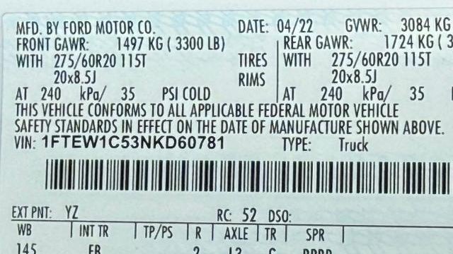 2022 Ford F-150 XL