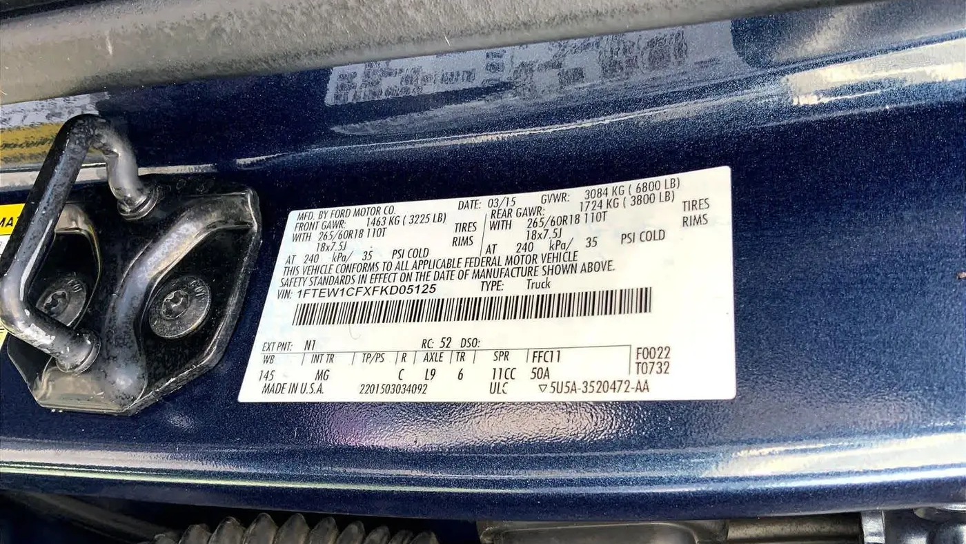 2015 Ford F-150 XL