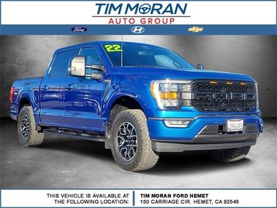 2022 Ford F-150 4X2 XLT 4DR Supercrew 5.5 FT. SB