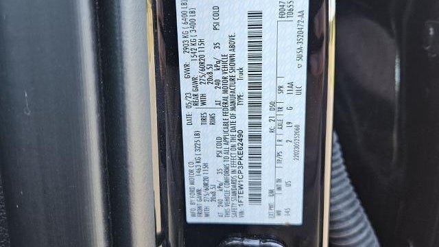 2023 Ford F-150 Lariat
