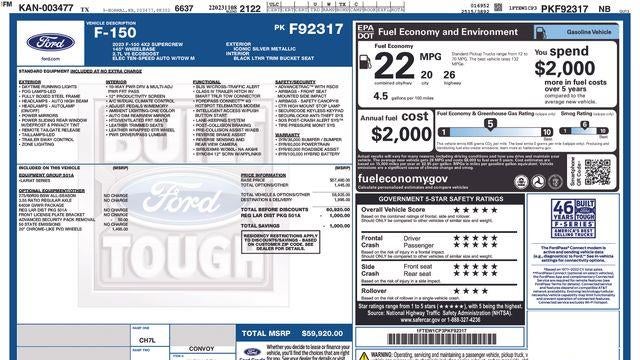 2023 Ford F-150 Lariat