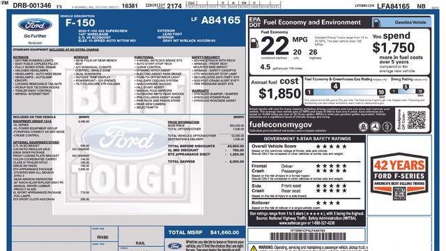2020 Ford F-150 XL