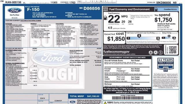 2021 Ford F-150 XL