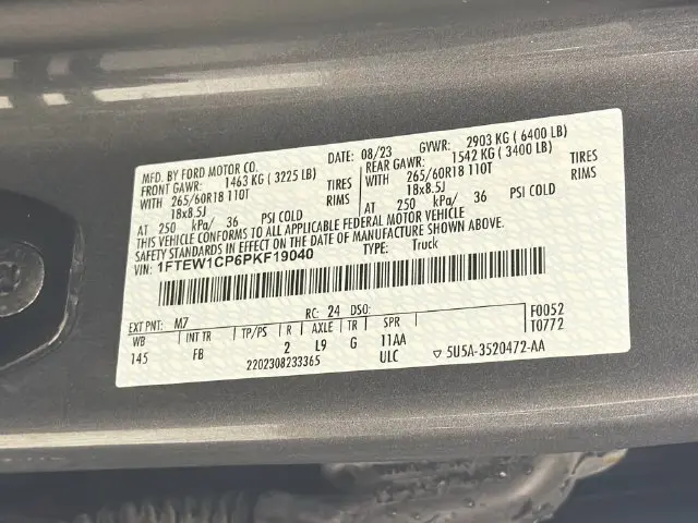 2023 Ford F-150 - $28,000