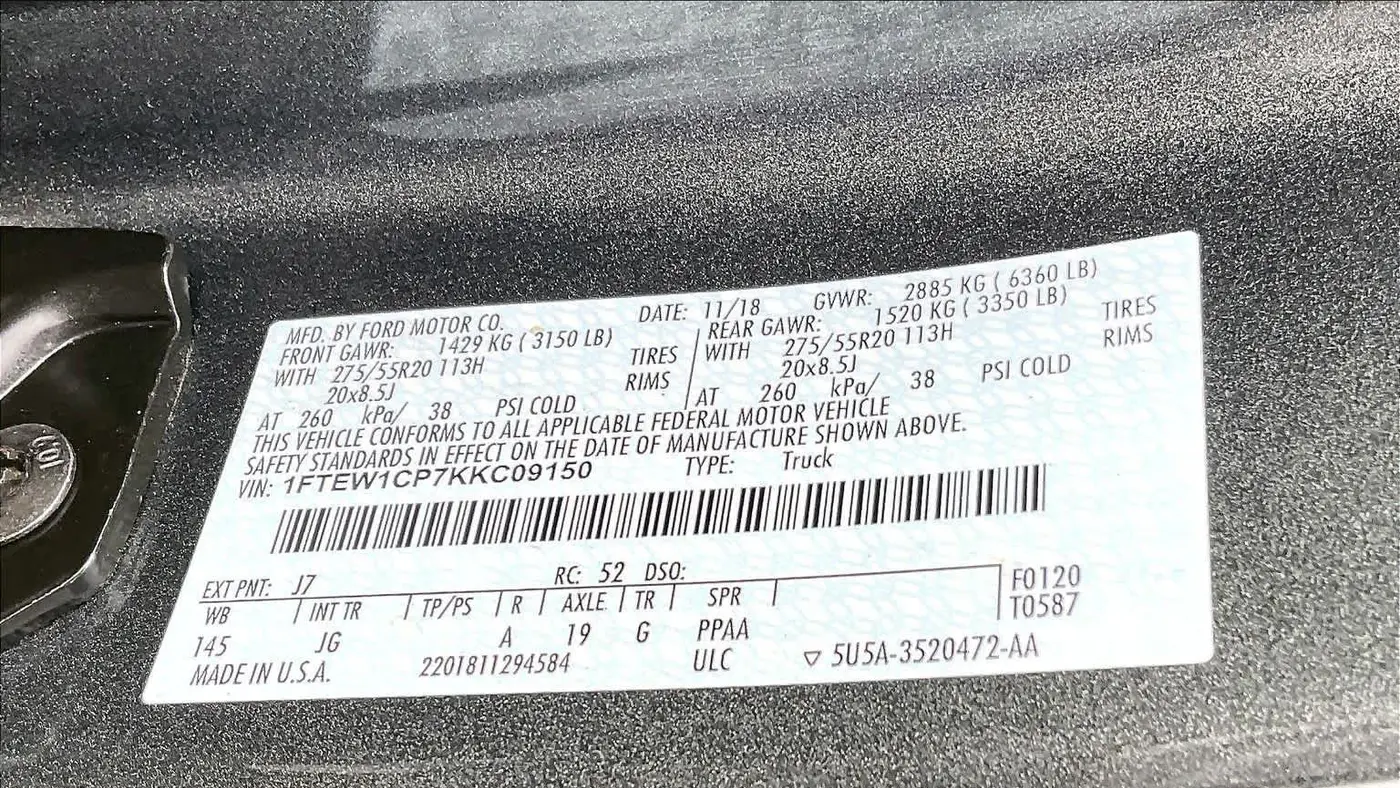 2019 Ford F-150 XL