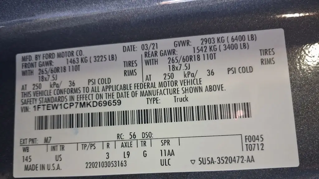 2021 Ford F-150 XL