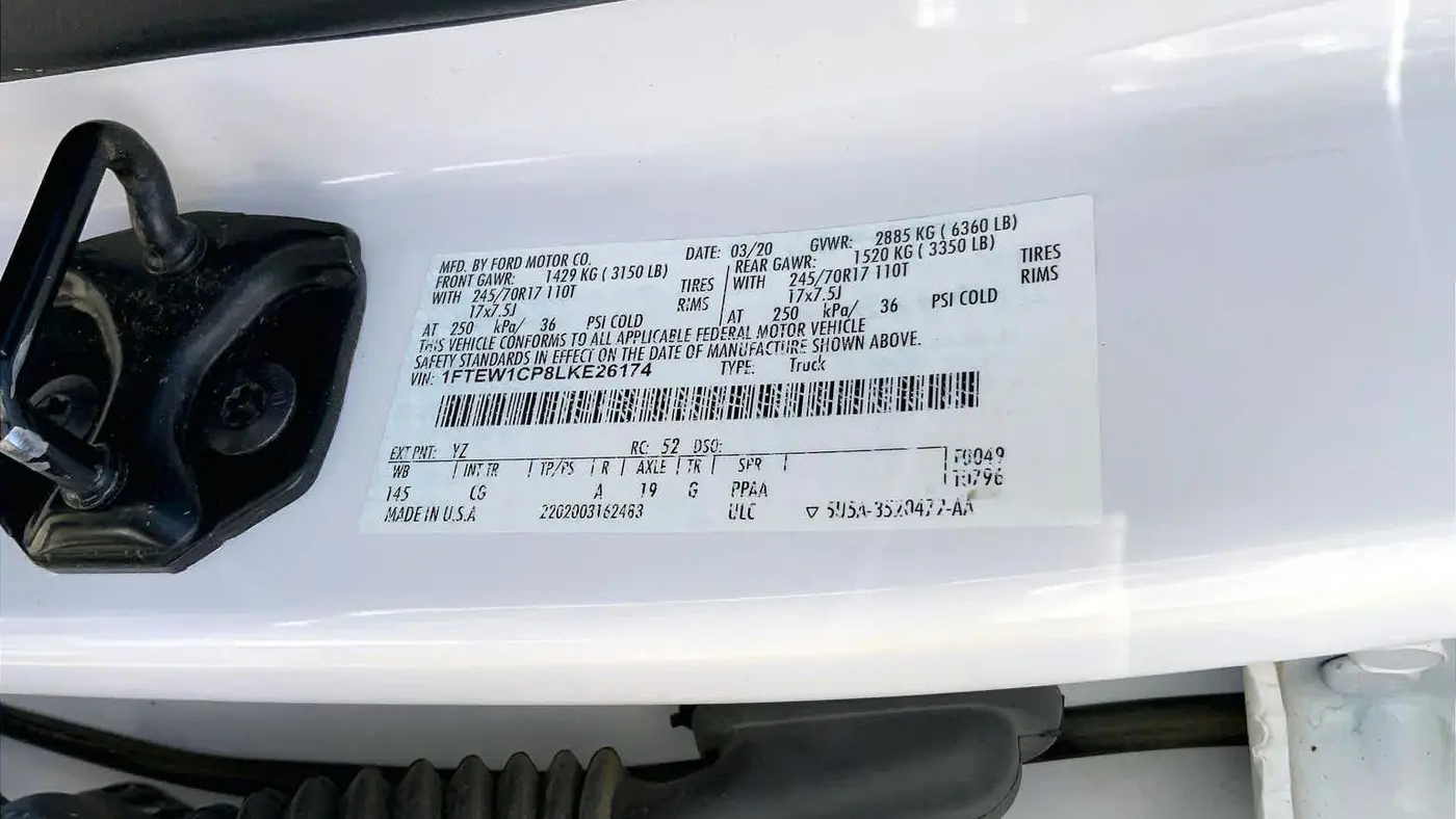 2020 Ford F-150 XL