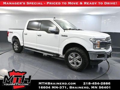 2019 Ford F-150 4X4 Lariat 4DR Supercrew 5.5 FT. SB