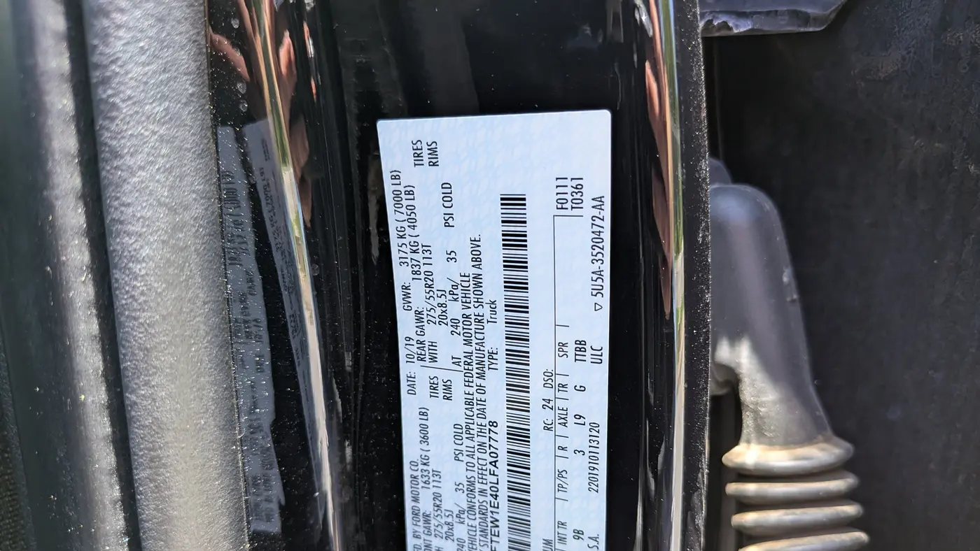2020 Ford F-150 XL