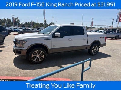 2019 Ford F-150 4X4 King Ranch 4DR Supercrew 5.5 FT. SB