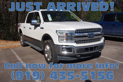 2019 Ford F-150 4X4 Lariat 4DR Supercrew 5.5 FT. SB