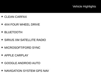 2019 Ford F-150 4X4 Platinum 4DR Supercrew 5.5 FT. SB