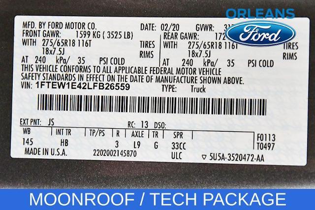2020 Ford F-150 - $35,000