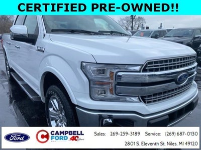 2020 Ford F-150 4X4 Lariat 4DR Supercrew 5.5 FT. SB