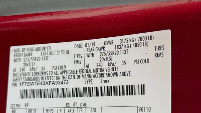 2019 Ford F-150 Platinum