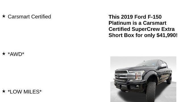 2019 Ford F-150 Lariat