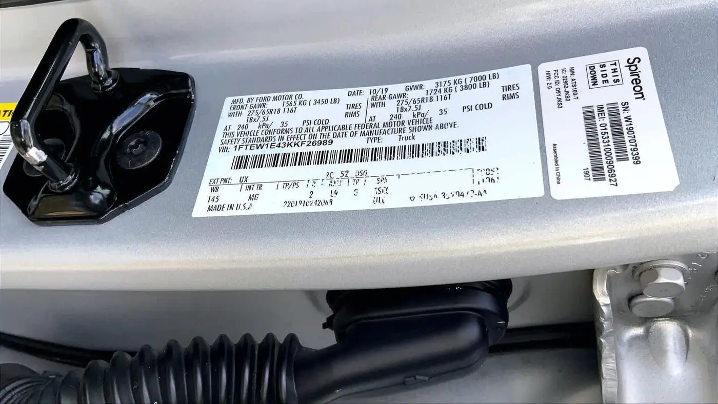 2019 Ford F-150 Platinum
