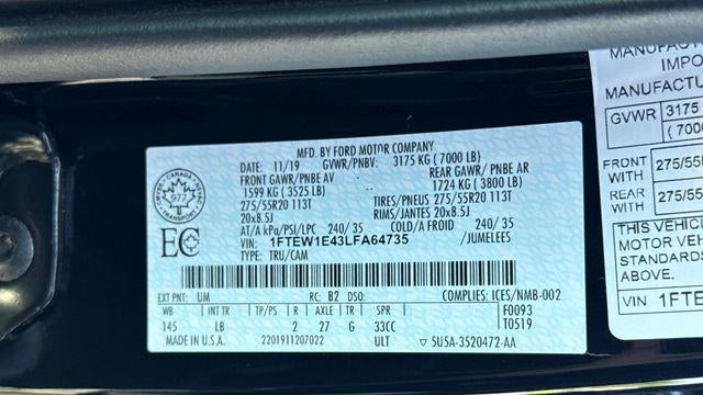 2020 Ford F-150 XL