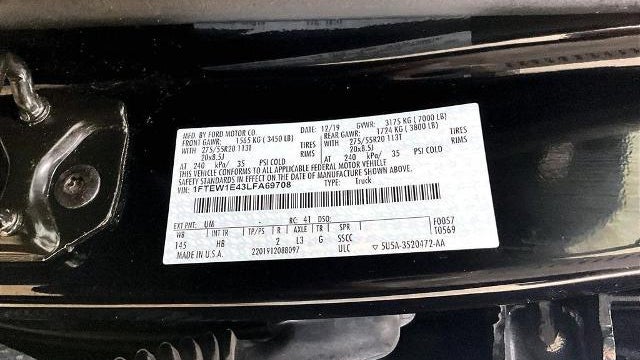 2020 Ford F-150 Lariat