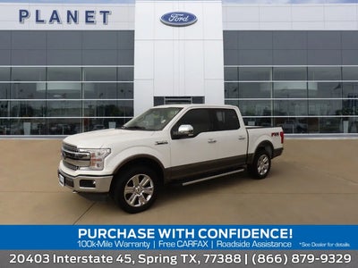 2020 Ford F-150 4X4 Lariat 4DR Supercrew 5.5 FT. SB