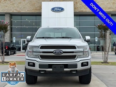 2019 Ford F-150 4X4 Platinum 4DR Supercrew 5.5 FT. SB