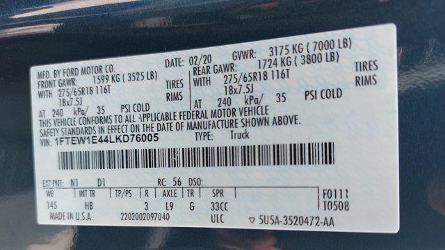 2020 Ford F-150 XL