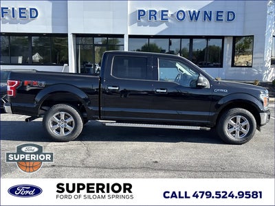 2019 Ford F-150 4X4 XLT 4DR Supercrew 5.5 FT. SB