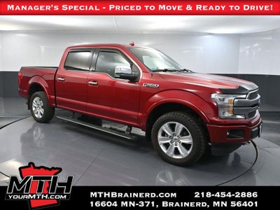 2019 Ford F-150 4X4 Platinum 4DR Supercrew 5.5 FT. SB