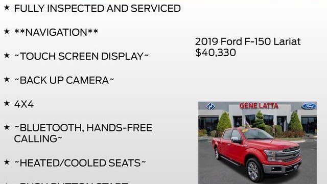 2019 Ford F-150 Platinum