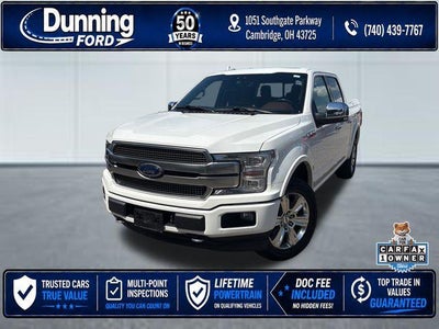 2020 Ford F-150 4X4 Platinum 4DR Supercrew 5.5 FT. SB