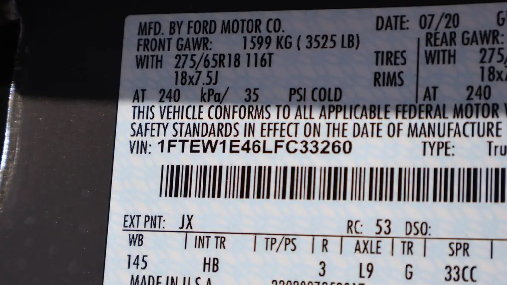 2020 Ford F-150 XL