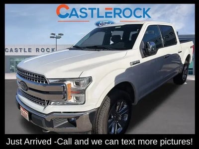 2020 Ford F-150 4X4 Lariat 4DR Supercrew 5.5 FT. SB