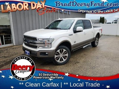 2019 Ford F-150 4X4 King Ranch 4DR Supercrew 5.5 FT. SB