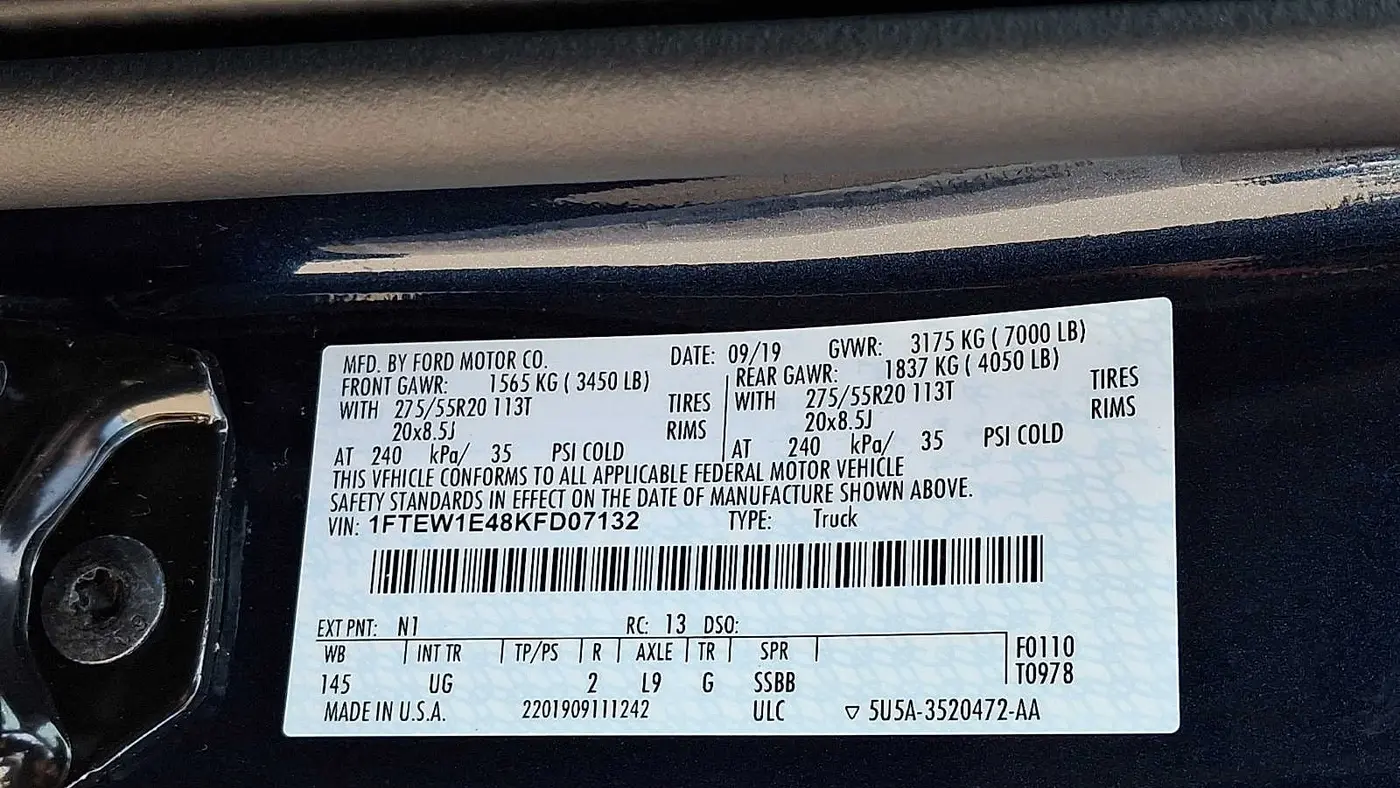 2019 Ford F-150 XLT