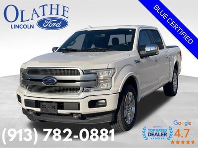 2019 Ford F-150 4X4 Platinum 4DR Supercrew 5.5 FT. SB