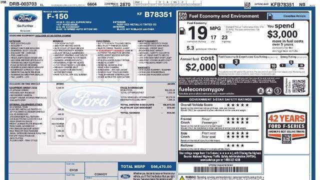 2019 Ford F-150 XL
