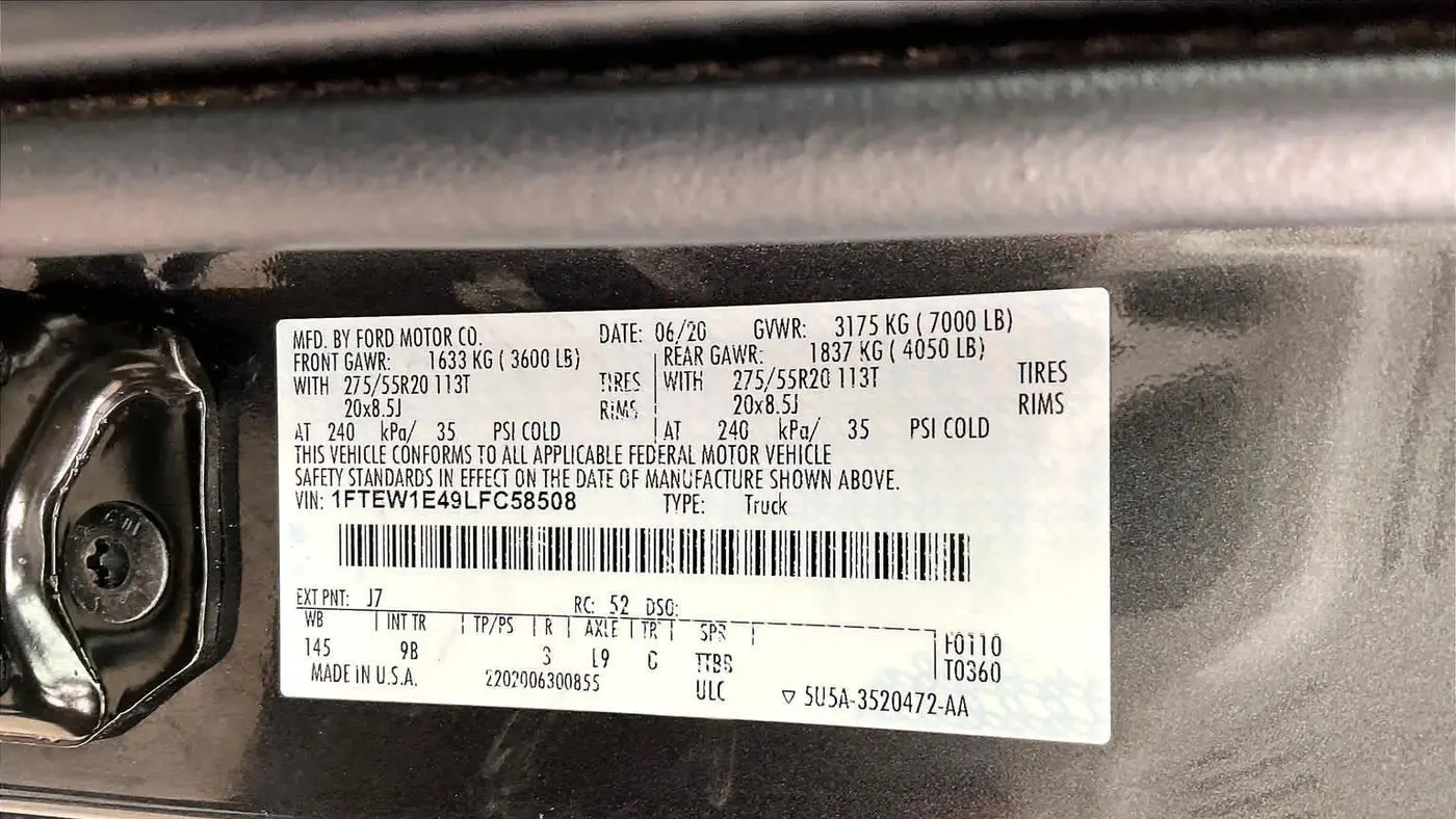 2020 Ford F-150 XL