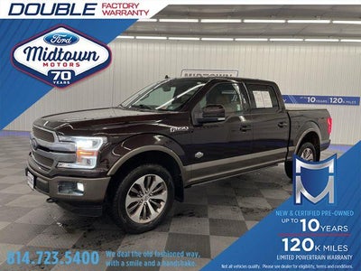 2019 Ford F-150 4X4 King Ranch 4DR Supercrew 5.5 FT. SB