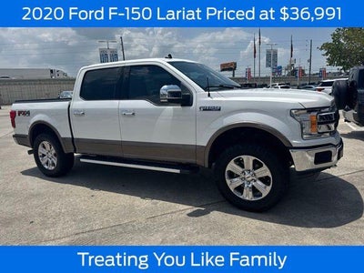 2020 Ford F-150 4X4 Lariat 4DR Supercrew 5.5 FT. SB