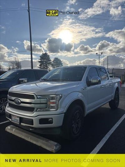 2018 Ford F-150 4X4 Platinum 4DR Supercrew 5.5 FT. SB