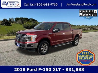 2018 Ford F-150 4X4 King Ranch 4DR Supercrew 5.5 FT. SB