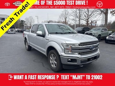 2019 Ford F-150 4X4 Lariat 4DR Supercrew 5.5 FT. SB