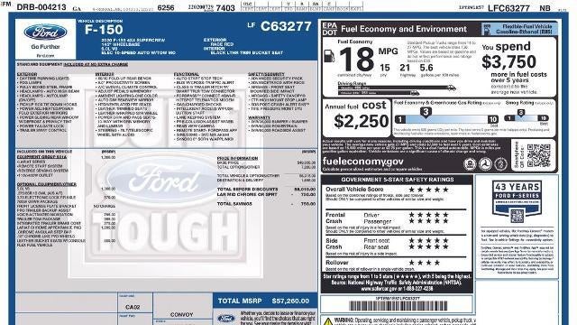 2020 Ford F-150 King Ranch