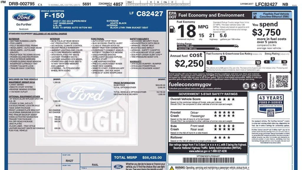 2020 Ford F-150 XLT
