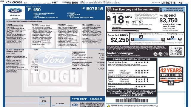 2020 Ford F-150 XL